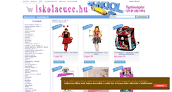 Desktop Screenshot of iskolacucc.hu
